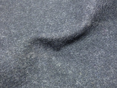 Ткань костюмная п/шерсть №2096-2-2, 300 гр/м2, шир.150см, цвет т.серый - купить в Смоленске. Цена 517.53 руб.