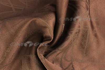 Портьерная ткань BARUNDI (290см) col.8 шоколад - купить в Смоленске. Цена 528.28 руб.