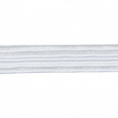 Резинка продежка С-67, шир. 7 мм (20 шт/10 м), цвет белый - купить в Смоленске. Цена: 1 296.24 руб.