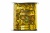 Пайетки "ОмТекс" на нитях, SILVER SHINING, 6 мм F / упак.91+/-1м, цв. 48 - золото - купить в Смоленске. Цена: 356.19 руб.