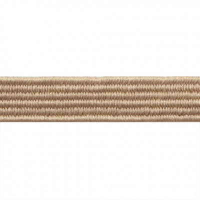 Резиновые нити с текстильным покрытием, шир. 6 мм ( упак.30 м/уп), цв.- 97-бежевый - купить в Смоленске. Цена: 152.05 руб.