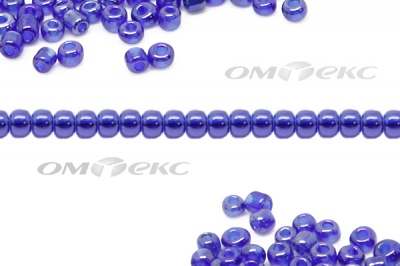 Бисер (TL) 11/0 ( упак.100 гр) цв.108 - синий - купить в Смоленске. Цена: 44.80 руб.