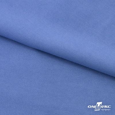 Трикотажное полотно Джерси Понте-де-Рома, 95% / 5%, 150 см, 290гм2, цв. серо-голубой, м - купить в Смоленске. Цена 297 руб.