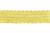 Тесьма кружевная 0621-1212А, шир. 45 мм/уп. 20+/-1 м, цвет 017-жёлтый - купить в Смоленске. Цена: 1 033.32 руб.