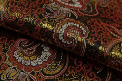 Ткань костюмная жаккард, 135 гр/м2, шир.150см, цвет бордо№6 - купить в Смоленске. Цена 441.95 руб.