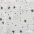 Ткань Муслин принт, 100% хлопок, 125 гр/м2, шир. 140 см, #2308 цв. 9 белый морская звезда - купить в Смоленске. Цена 413.11 руб.