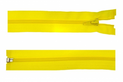 Спиральная молния Т5 131, 70 см, автомат, цвет жёлтый - купить в Смоленске. Цена: 16.21 руб.