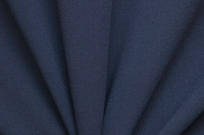 Костюмная ткань с вискозой "Бриджит", 210 гр/м2, шир.150см, цвет т.синий - купить в Смоленске. Цена 570.73 руб.