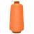 Нитки текстурированные некручёные 457, намот. 15 000 м, цвет оранжевый - купить в Смоленске. Цена: 204.10 руб.