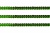 Пайетки "ОмТекс" на нитях, SILVER-BASE, 6 мм С / упак.73+/-1м, цв. 4 - зеленый - купить в Смоленске. Цена: 484.77 руб.
