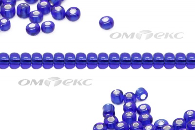 Бисер (SL) 11/0 ( упак.100 гр) цв.28 - синий - купить в Смоленске. Цена: 53.34 руб.