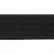 Резинка 25 мм Тканая, 13,75 гр/п.м, (бобина 25 +/-0,5 м) - черная  - купить в Смоленске. Цена: 11.67 руб.