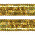 Тесьма с пайетками D16, шир. 20 мм/уп. 25+/-1 м, цвет золото - купить в Смоленске. Цена: 778.19 руб.