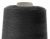Швейные нитки (армированные) 28S/2, нам. 2 500 м, цвет чёрный - купить в Смоленске. Цена: 139.91 руб.