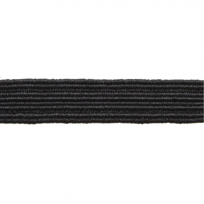 Резинка продежка С-52, шир. 7 мм (20 шт/10 м), цвет чёрный - купить в Смоленске. Цена: 1 338.93 руб.
